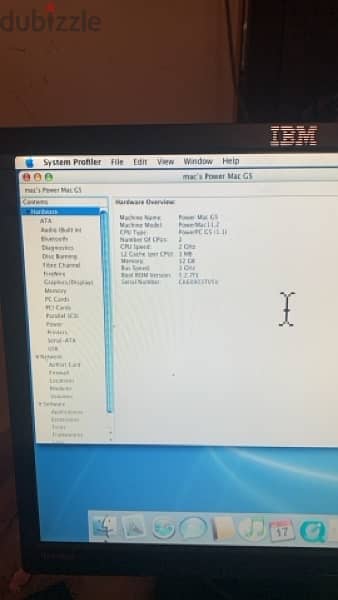 MacPro Mac Pro, 16 GB ram, IBM Monitor, original USA product check SN 10