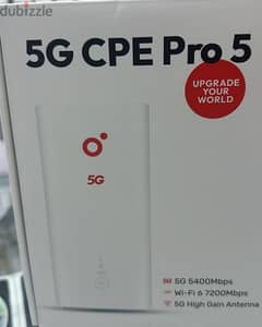 Brand new 5g ooredoo cpe pro 5 router 0