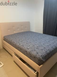Master bed(4 storage) with mattress 160•200 cm