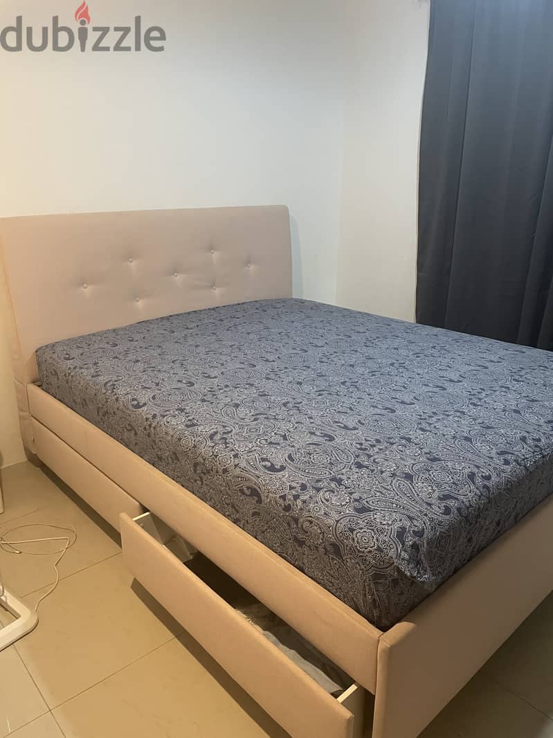 Master bed(4 storage) with mattress 160•200 cm 0