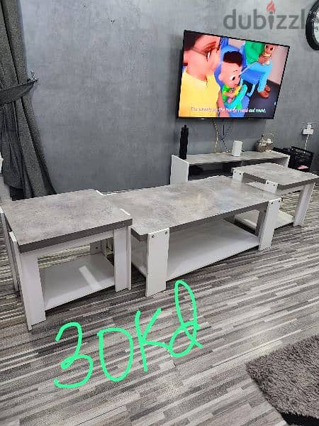 coffee Table with 2 side Tables and TV Table & Swing 2