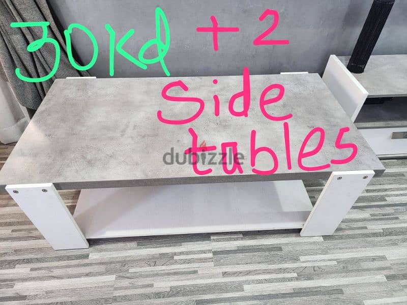 coffee Table with 2 side Tables and TV Table & Swing 3