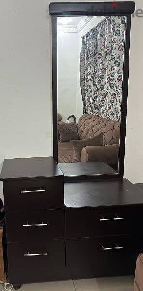 Dressing table and cupboard 1