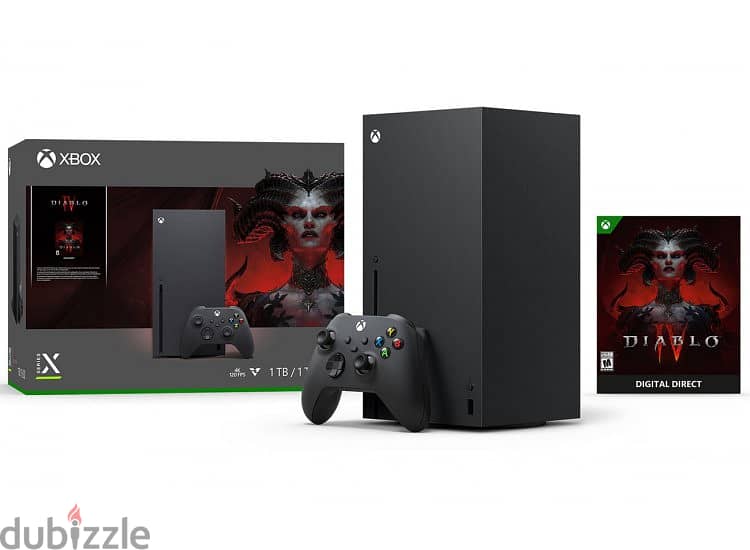 New  Microsoft-Xbox-Series-X-Diablo-IV-Bundle-RRT-00027-Front 0