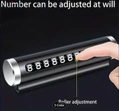Car Parking Contact phone number display Roller for sale
