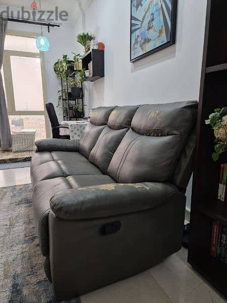 Three seater recliner for sale 1