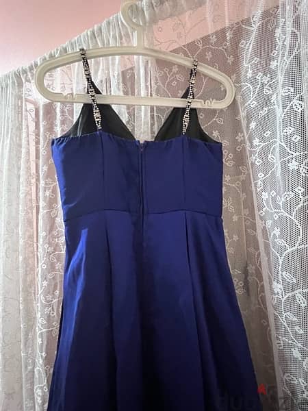For Sale Party Dress - white dress new and blue used one time 2