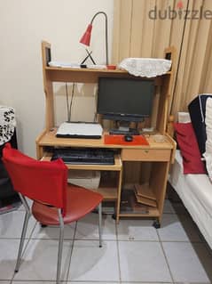 computer /study table with chair