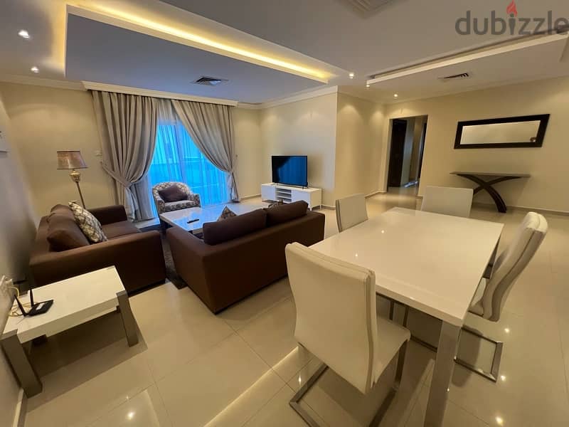 MANGAF - Super Deluxe Spacious Fully Furnished 3 BR with Maid Room 0