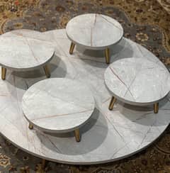 COFFEE TABLE WITH 4 SEATS