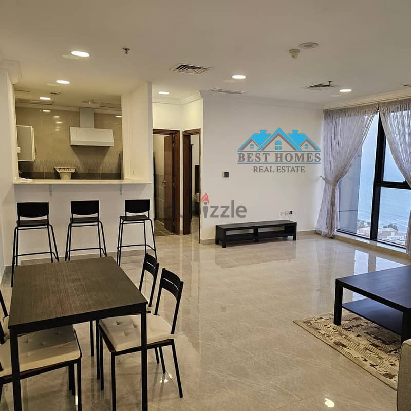 Nice and Modern Style 2 Bedroom Sea View Apartment in Mahboula 2