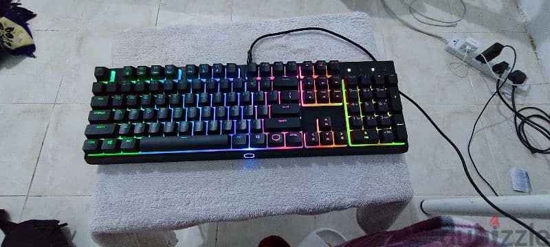 Two Gaming keyboard very good condition Razer and cooler master 0
