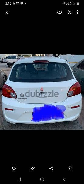 For Sale, Used Mitsubishi Mirage Car at a fixed price of just 800 KD. 3