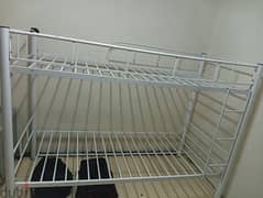 White iron bunk bed 190*90cm