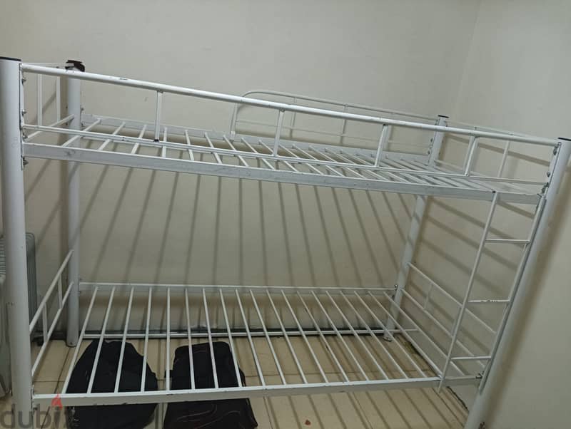 White iron bunk bed 190*90cm 0