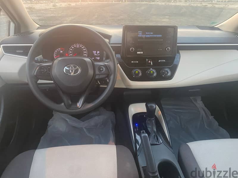 Toyota Corolla XLI تويوتا كورولا موديل- 2021 بحالة الوكاله شرط الفحص ح 10