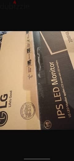 lg led monitor 19 inches for disktop new only VG not hdmi 0
