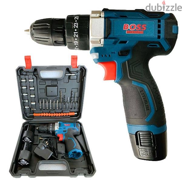 Boss Cordless Electric Drill 1