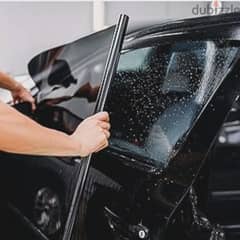call 551 40986 for car Tinting at home half price from market