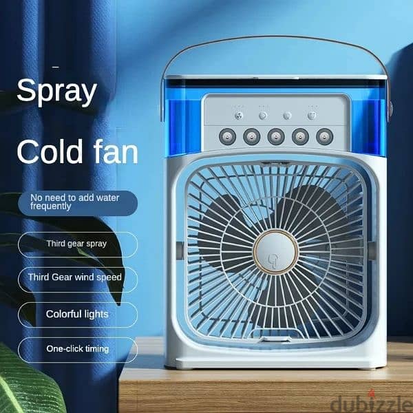 Portable Humidifier Fan Air Conditioner Household 3