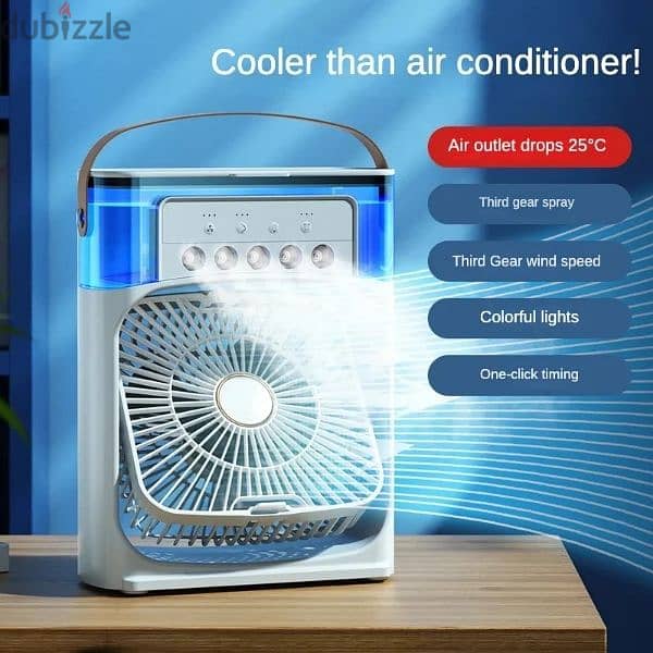 Portable Humidifier Fan Air Conditioner Household 4