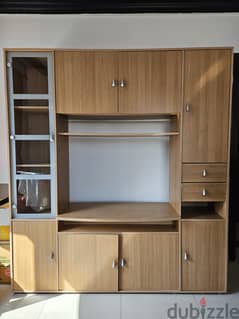 3 in 1 Cupboard(TV, Show piece, Storage) Clearance Sale