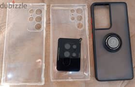 Samsung s22 & s21 Ultra back cover & camera lens for Sale 0