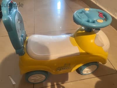 6 -ITEMS- Walker & stroller , Bath tub & Baby scooter,baby potty, stan