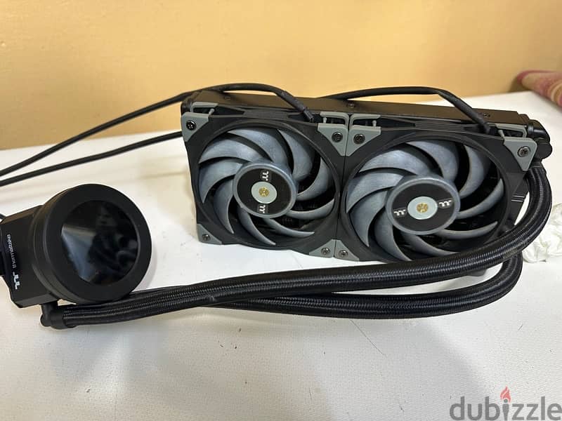 Thermaltake ToughLiquid Ultra 240MM with LCD Liquid Cooler AIO 4 sale 1