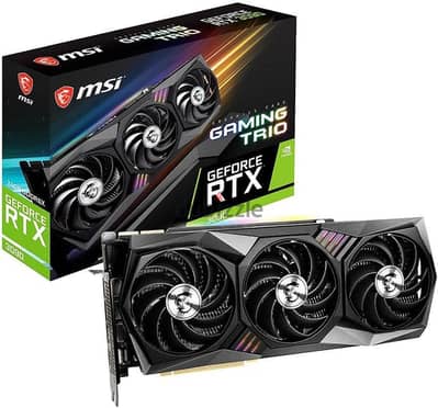 MSI NVIDIA GeForce RTX 3090 Ti Gaming x Trio 24GB GDDR6X Graphics Card