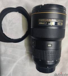 urgent Sell My Nikon AF-S,16 to 35mm F/54G ED VR perfect Condition