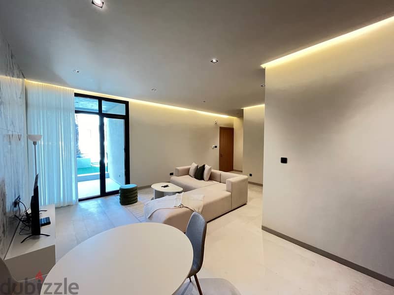 Jabriya – furnished, three bedroom apartment w/large balcony 2