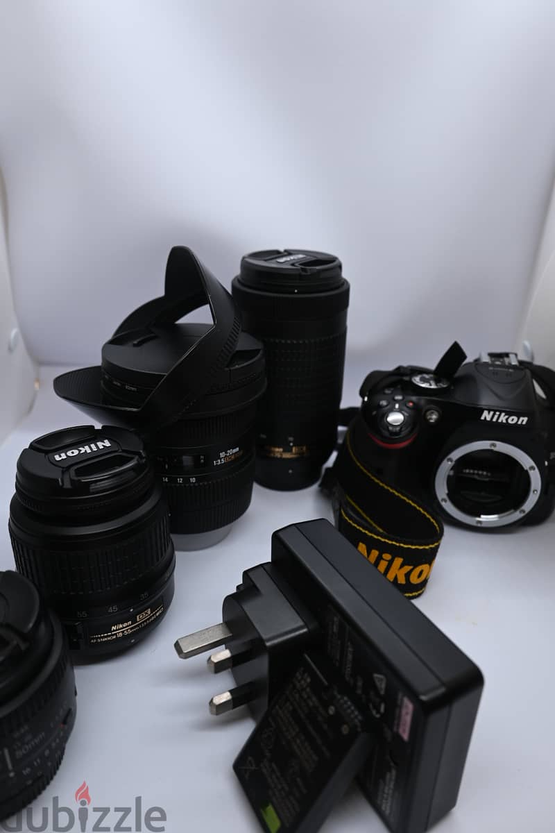 Amazing Deal ( Bundle offer - Nikon Camera + 4 Lens + Acc) 2