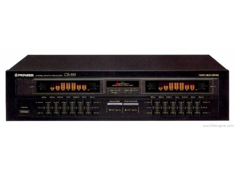 Pioneer Stereo Graphic Equalizer GR-555 0