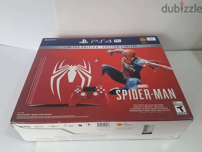 Brand New Spider-Man PS4 Pro 1TB [Limited Edition] 1