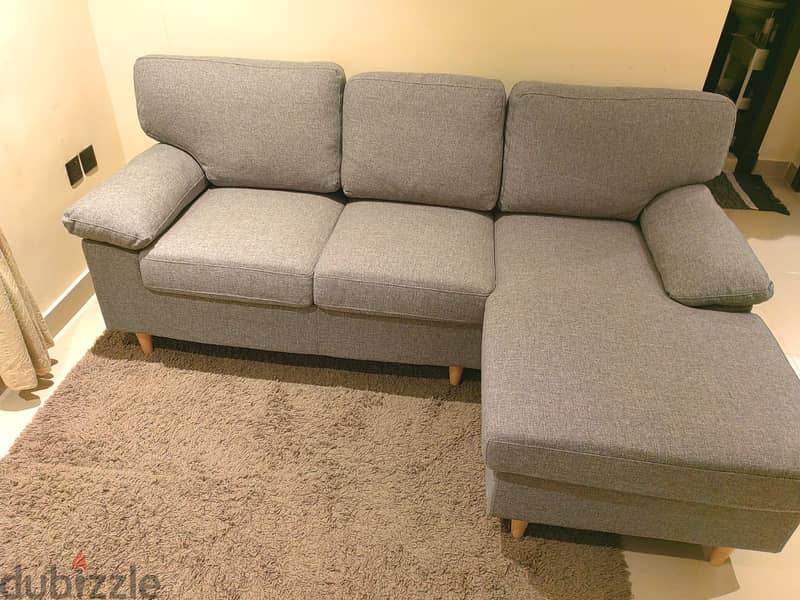 L shape JYSK couch 2