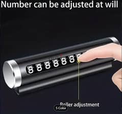 Car Parking Contact phone number display Roller for sale 0