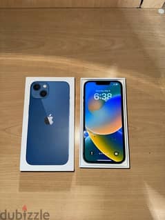 Blue Iphone 13