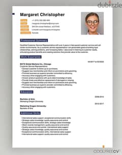 Get a Professional Resume/CV to stand out. WhatsApp text only