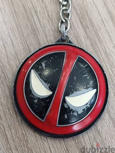 Deadpool spinner keychain