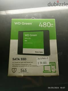wd green SATA ssd