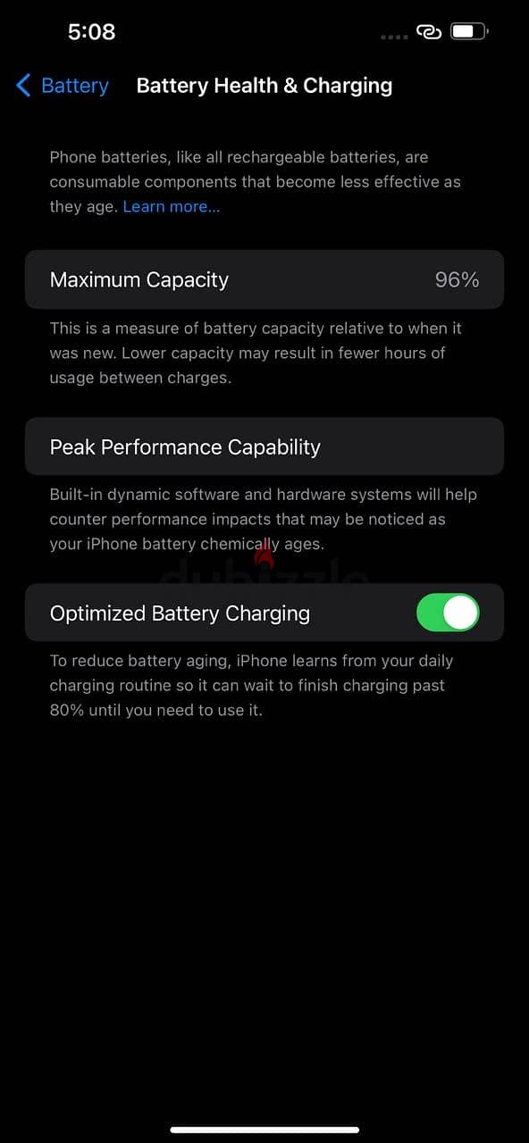 iPhone 13 Pro max 256 battery 96   بدون اي خدوش 1