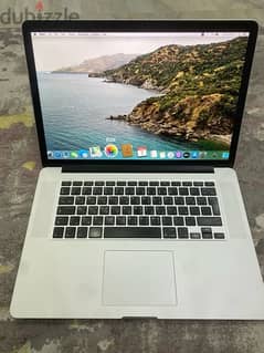 MacBook Pro 15.4 inch Retina display corei7 16gb ram4gb graphics500ssd