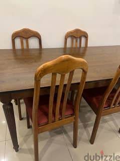 Dinning table with 8 chairs