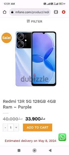 Xiaomi Redmi 13R 5g 4+4gb Ram 128gb