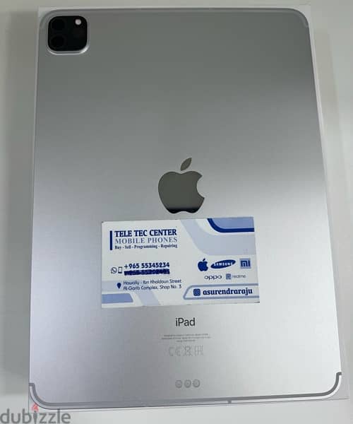 Apple iPad Pro 11” M1 1 TB Wifi 5G Cellular, 16 GB RAM  Silver Used ! 1
