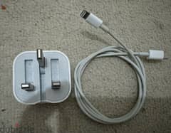 Apple Original 20 adapter and cable little used same like new