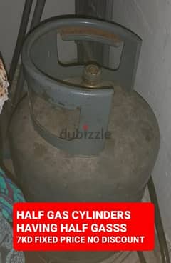 gas cylinders half gas i gas having in the cylinder