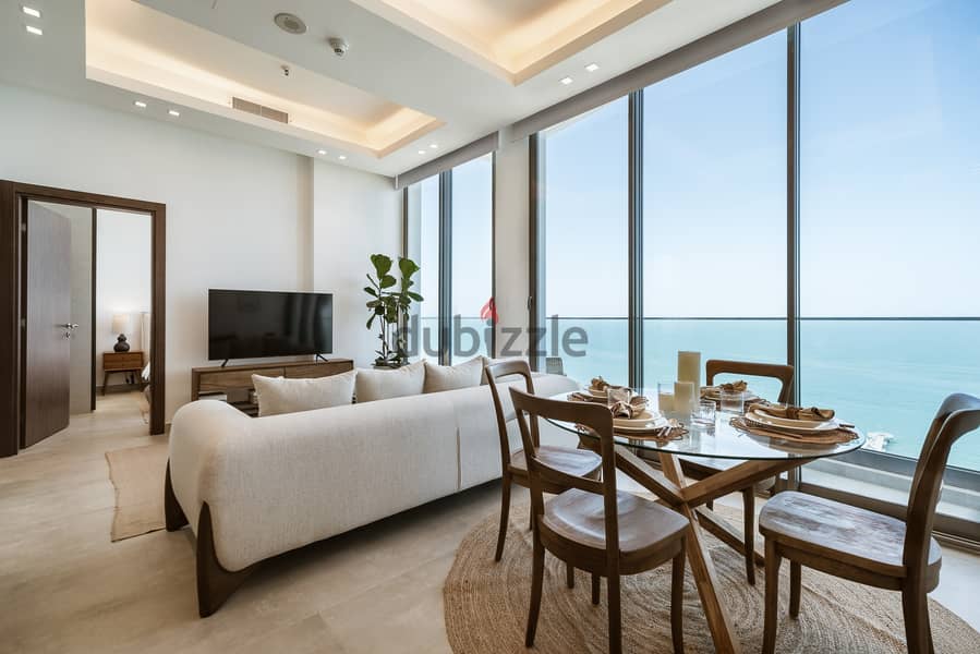 Salmiya - fantastic, 1 bedroom furnished sea view apartment 1