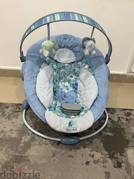BABY BOUNCER WITH TOY BAR 1
